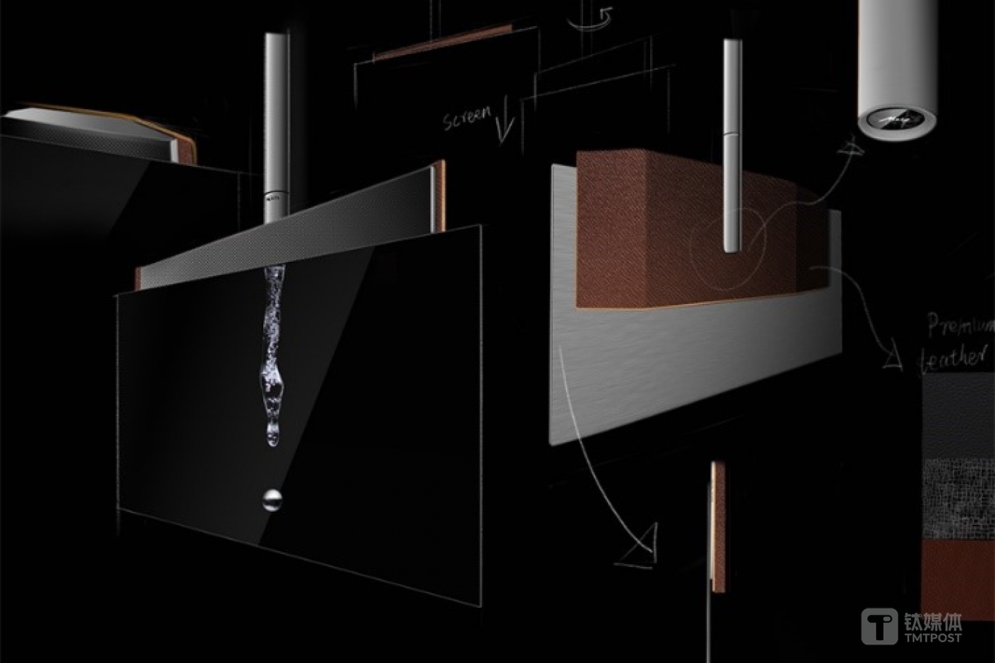 机身采用大量金属与皮革材质