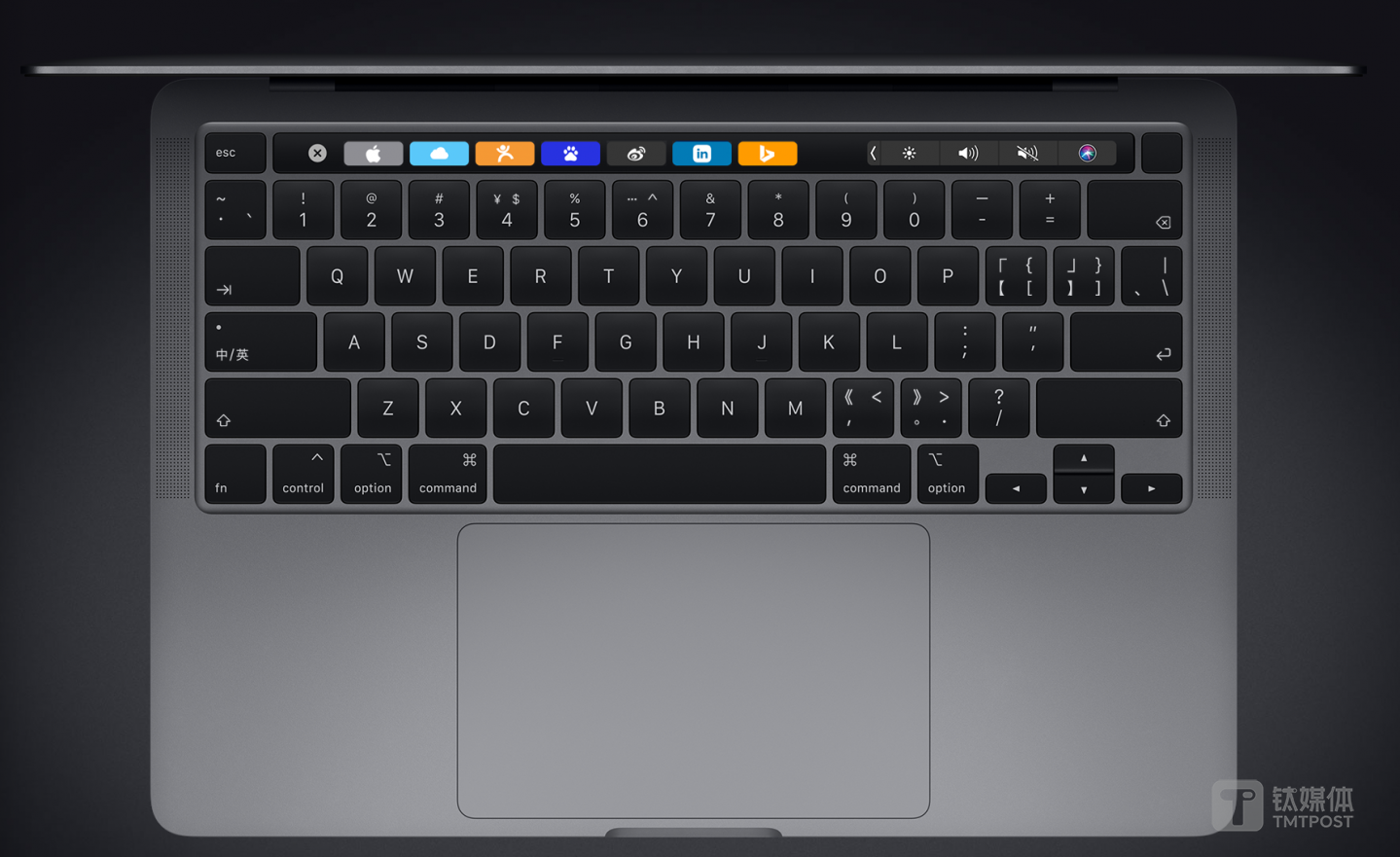 MacBook Pro 13英寸版键盘一览