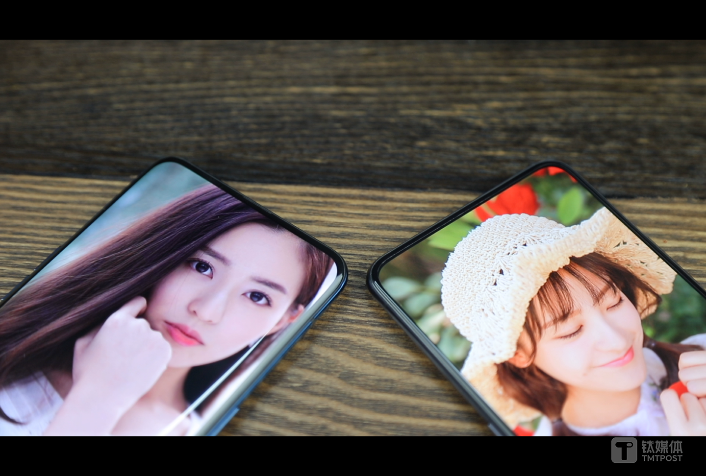 左：OPPO Find X 右：vivo NEX