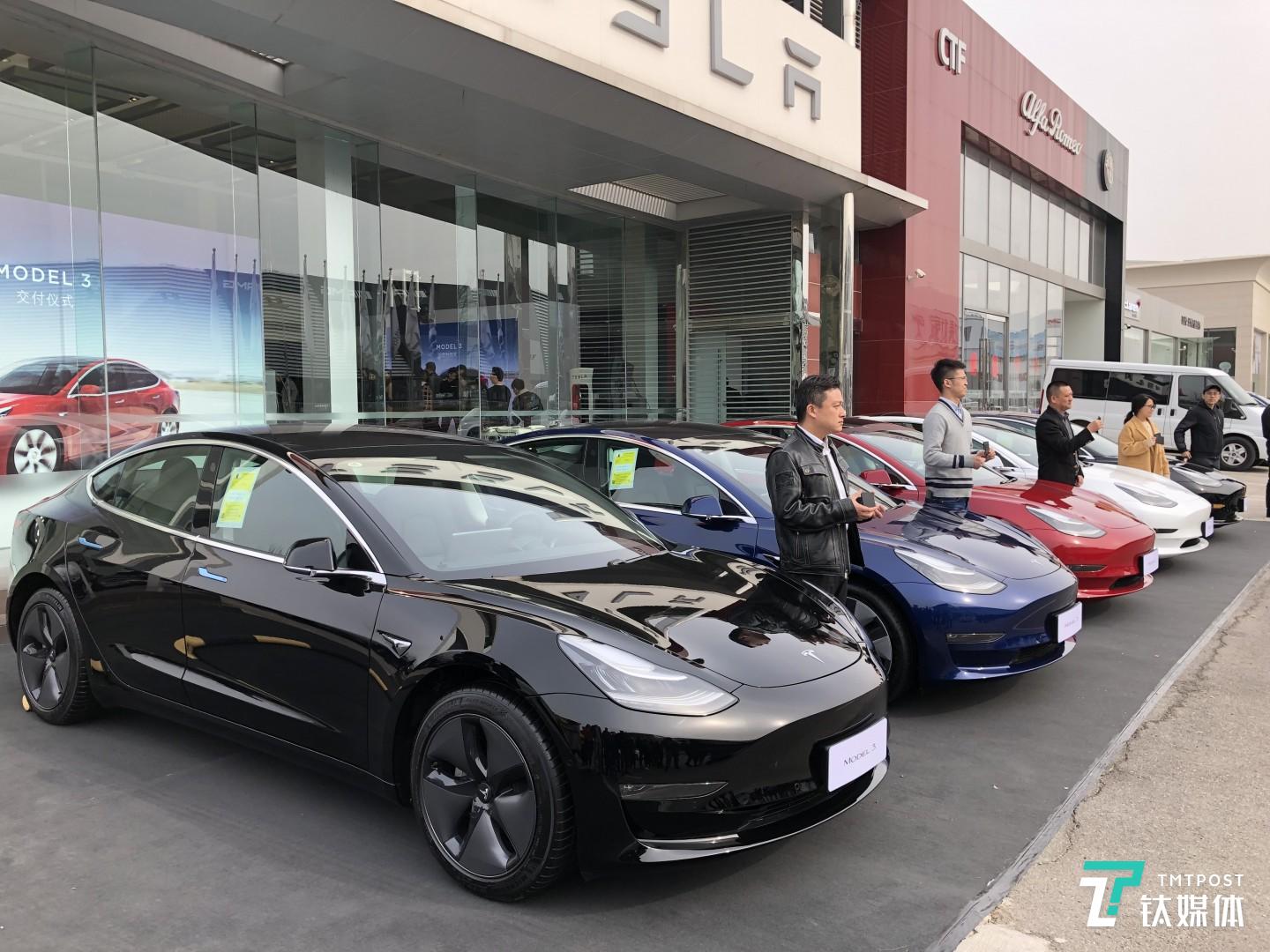 特斯拉Model 3向中国市场交付