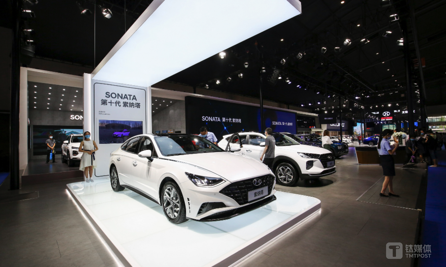 2020年成都车展北京现代展台