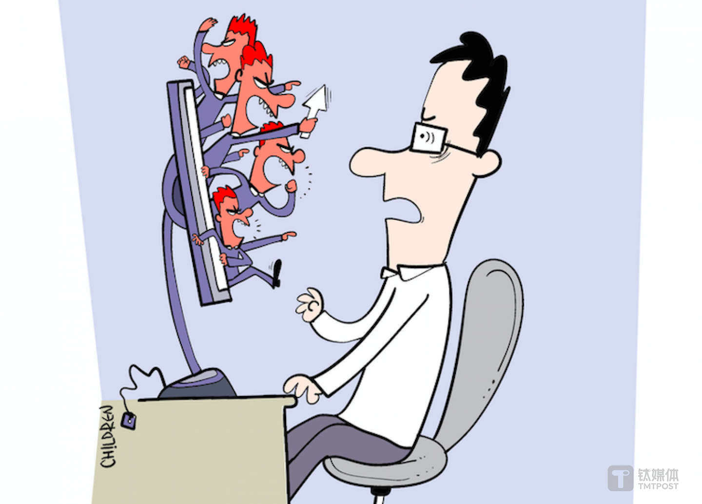 网络暴民 图片来自：视觉中国