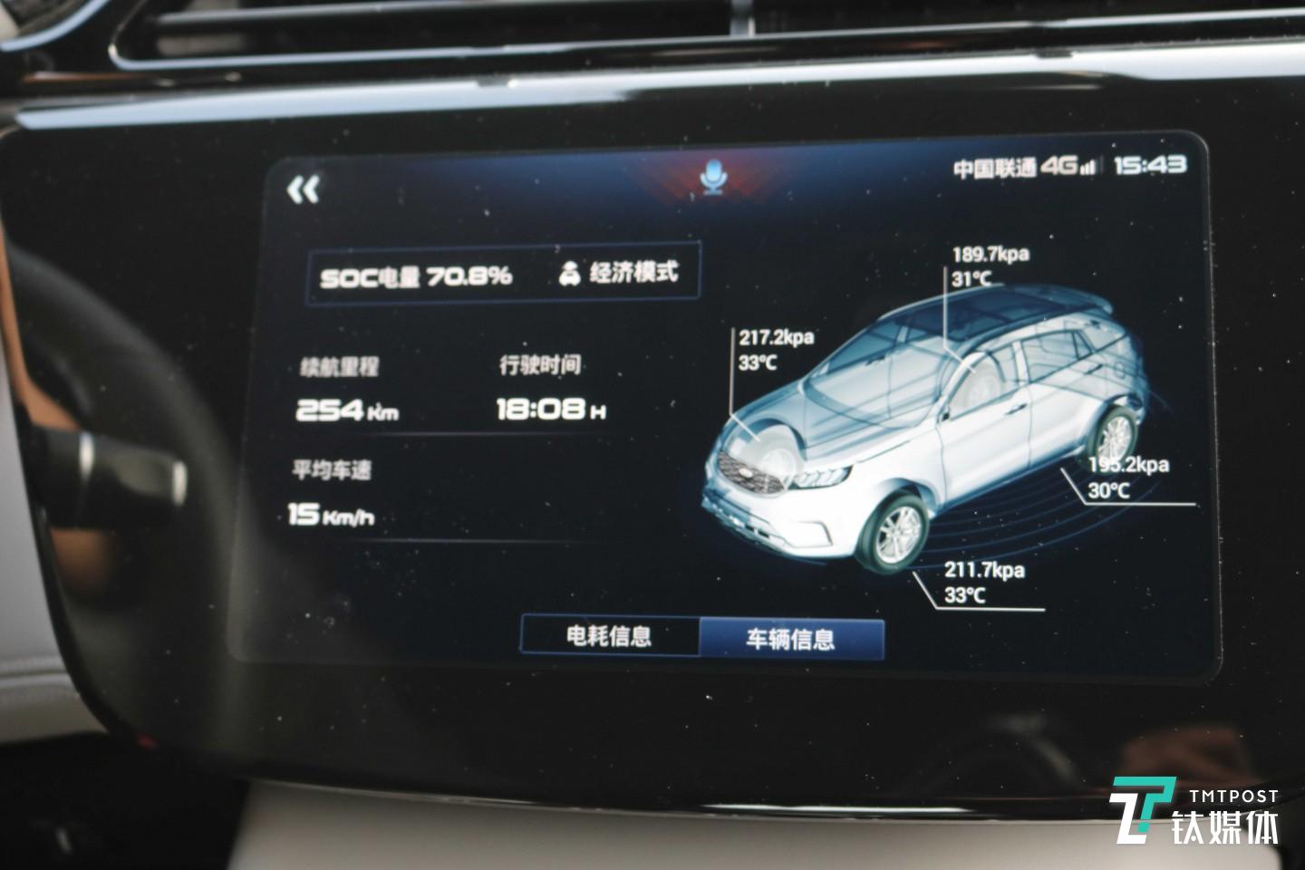 返程后的剩余电量