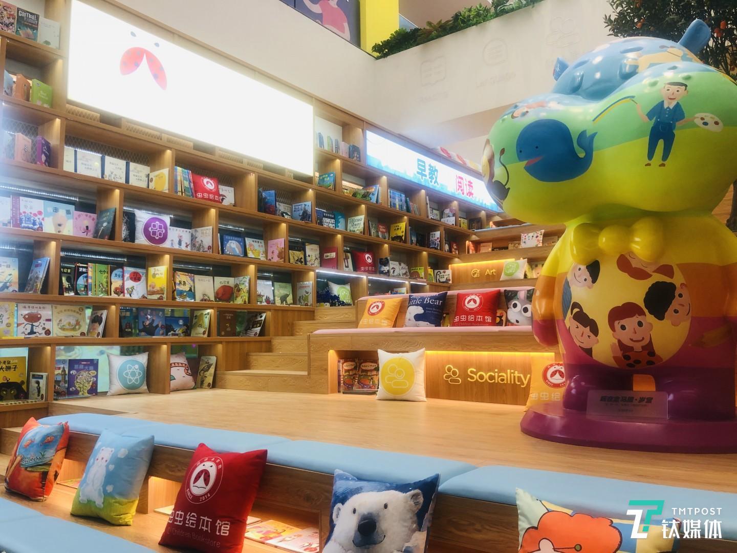 虫虫绘本的体验区