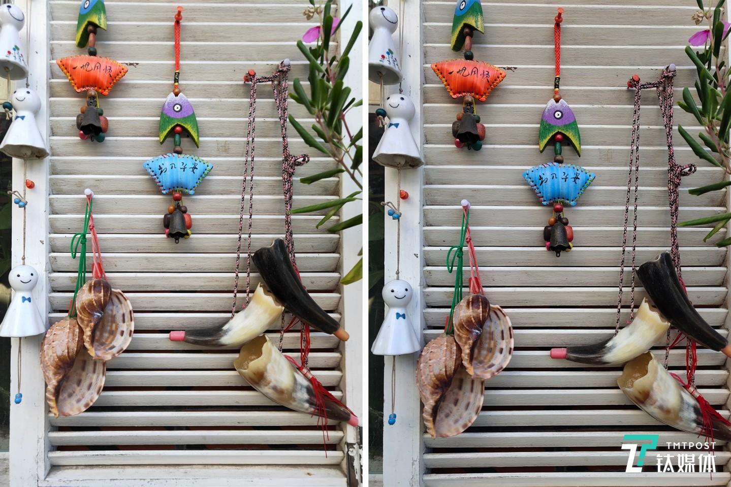 左：OPPO Find X 右：vivo NEX