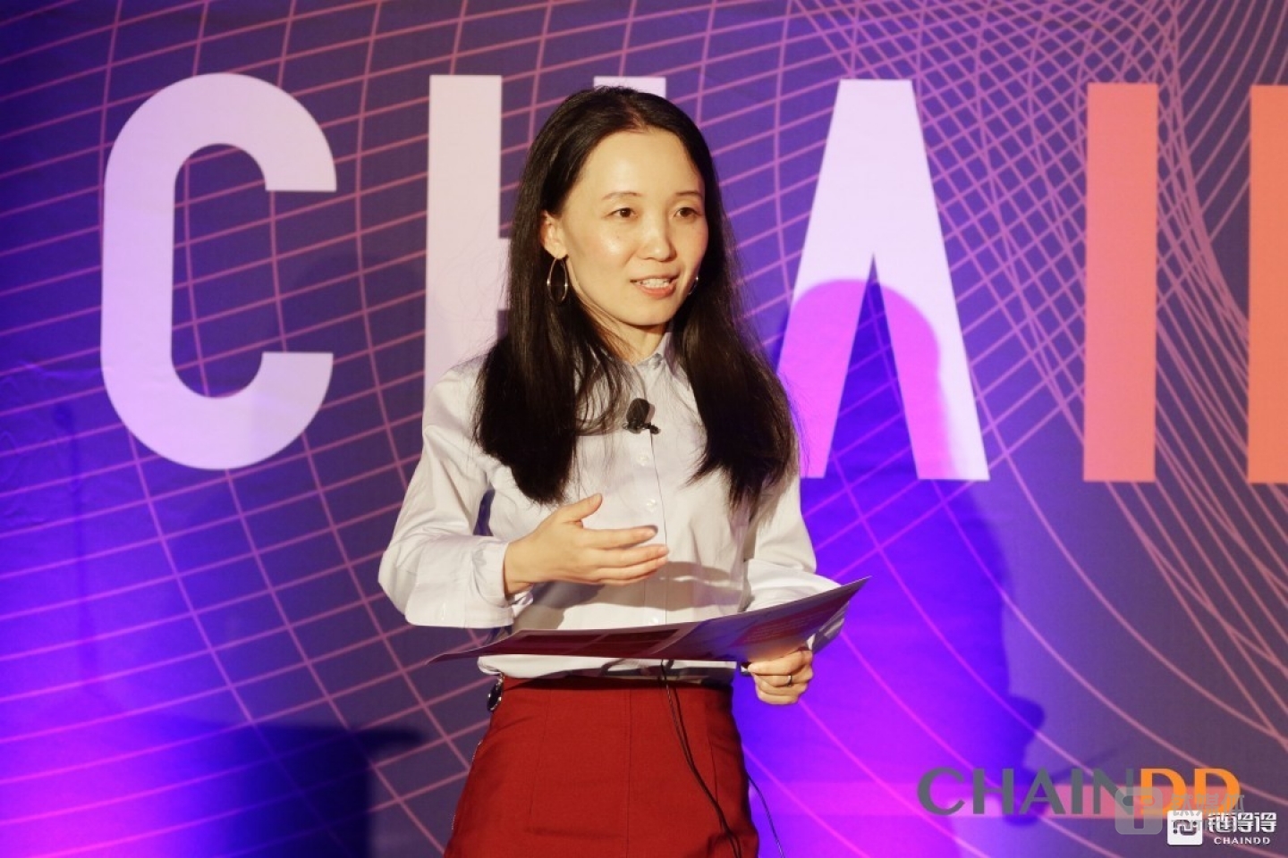 钛媒体集团、链得得（ChainDD Inc）创始人兼CEO赵何娟致辞