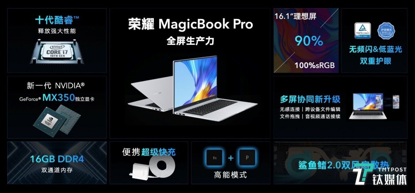 荣耀MagicBook Pro 2020