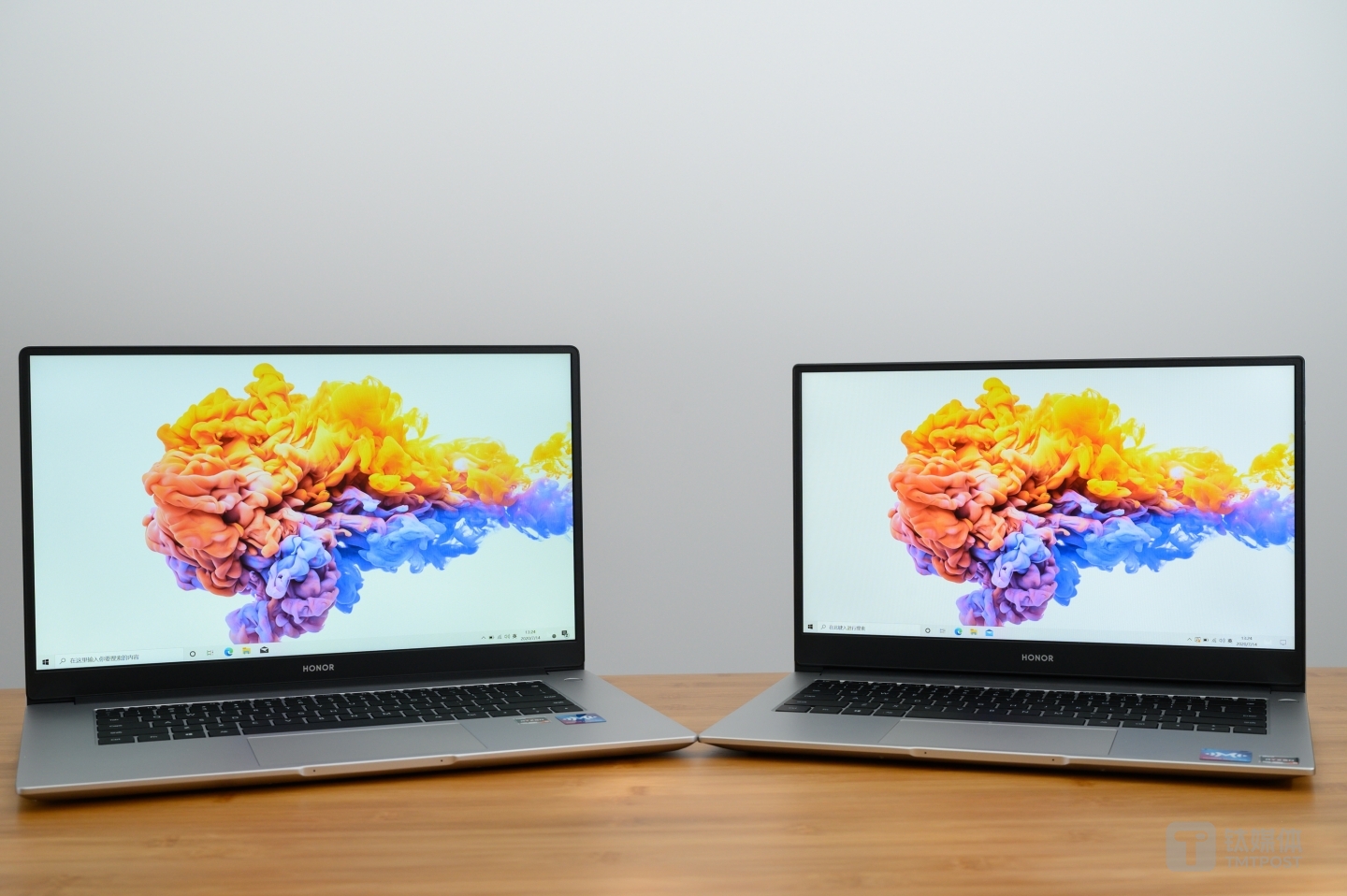 两种尺寸的荣耀MagicBook锐龙版2020