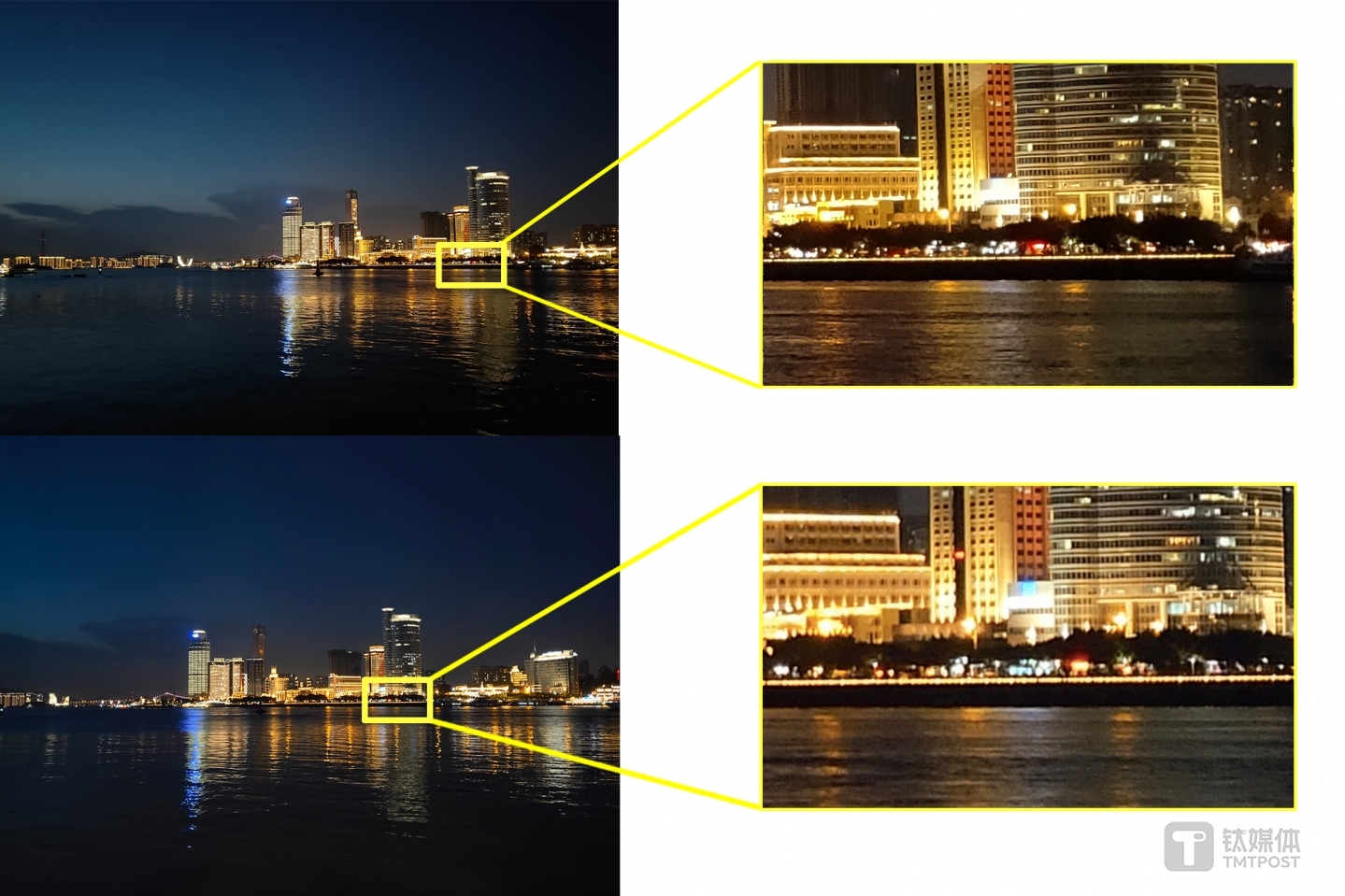 上：OPPO Find X 下：vivo NEX