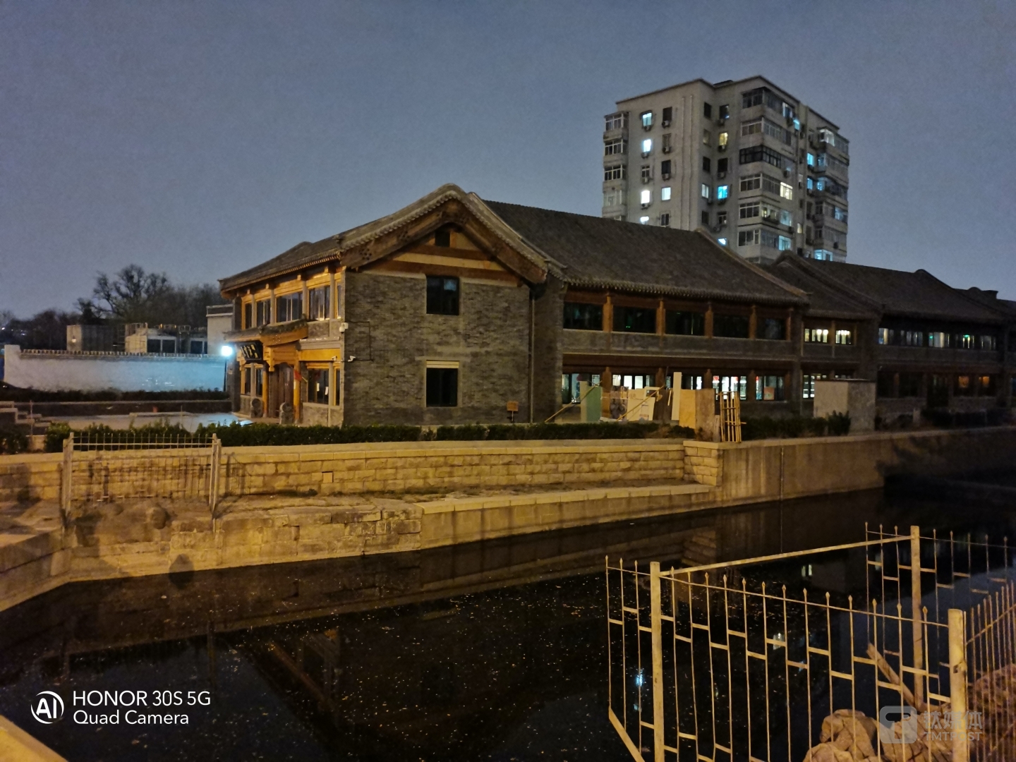 未开启夜景模式样张