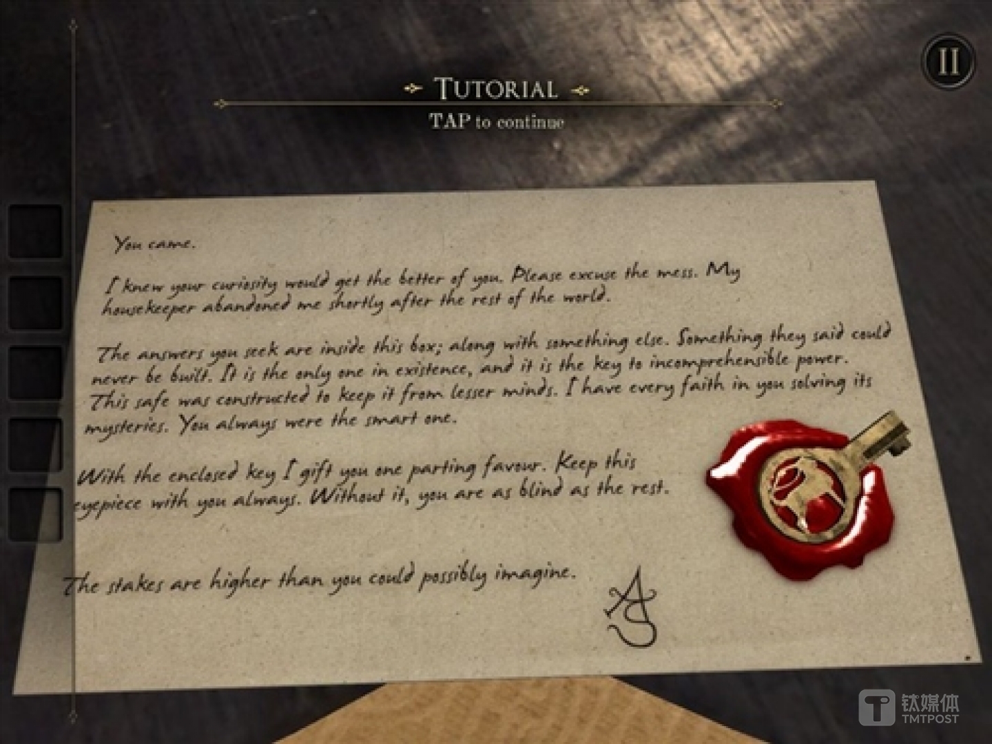 App Store 2012 年度最佳游戏《The Room》