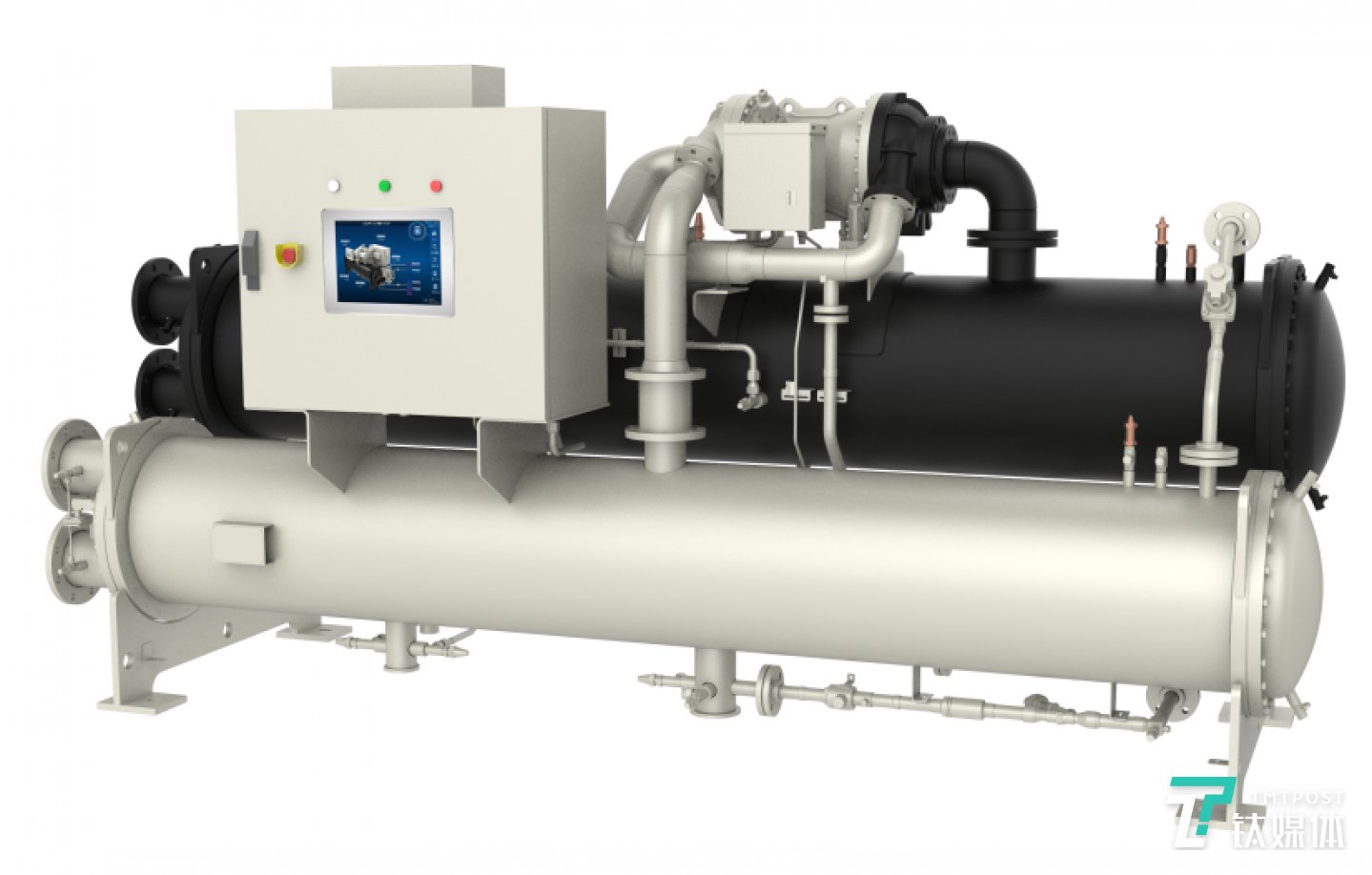 高效动压气悬浮离心机组