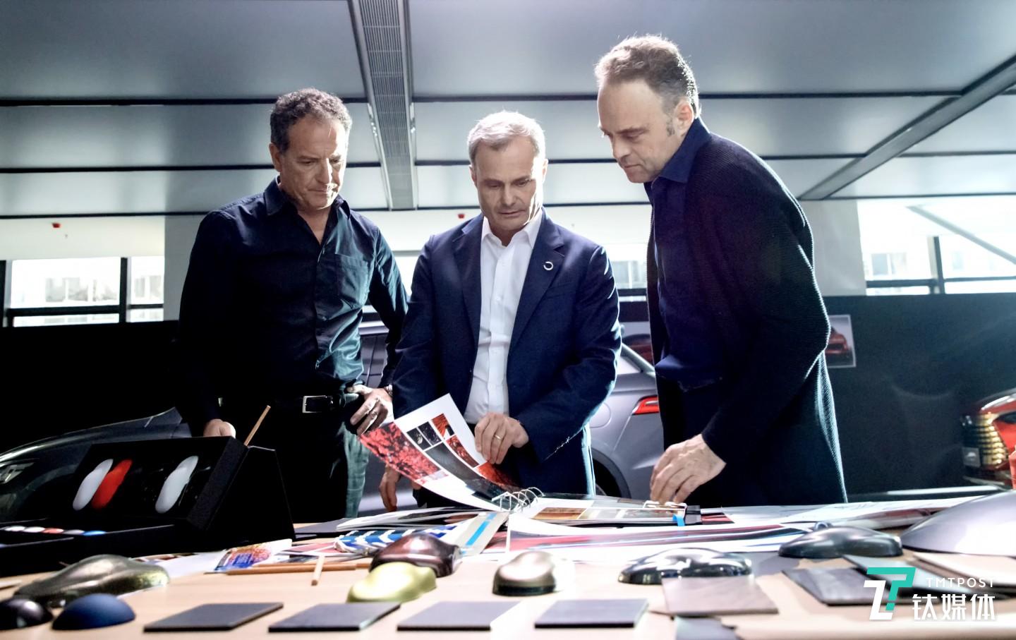 左起：洛佩兹、艾格、帕加内蒂