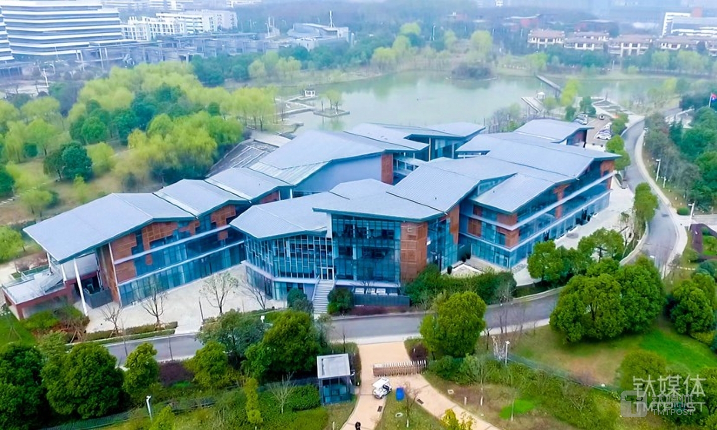 Bird&rsquo;s eye view of the Youth Innovation Park