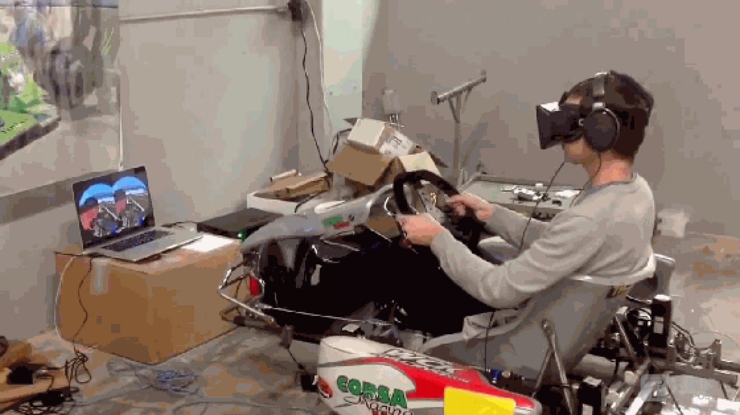 CXC Simulaitions发布的与Oculus Rift合作的演示图