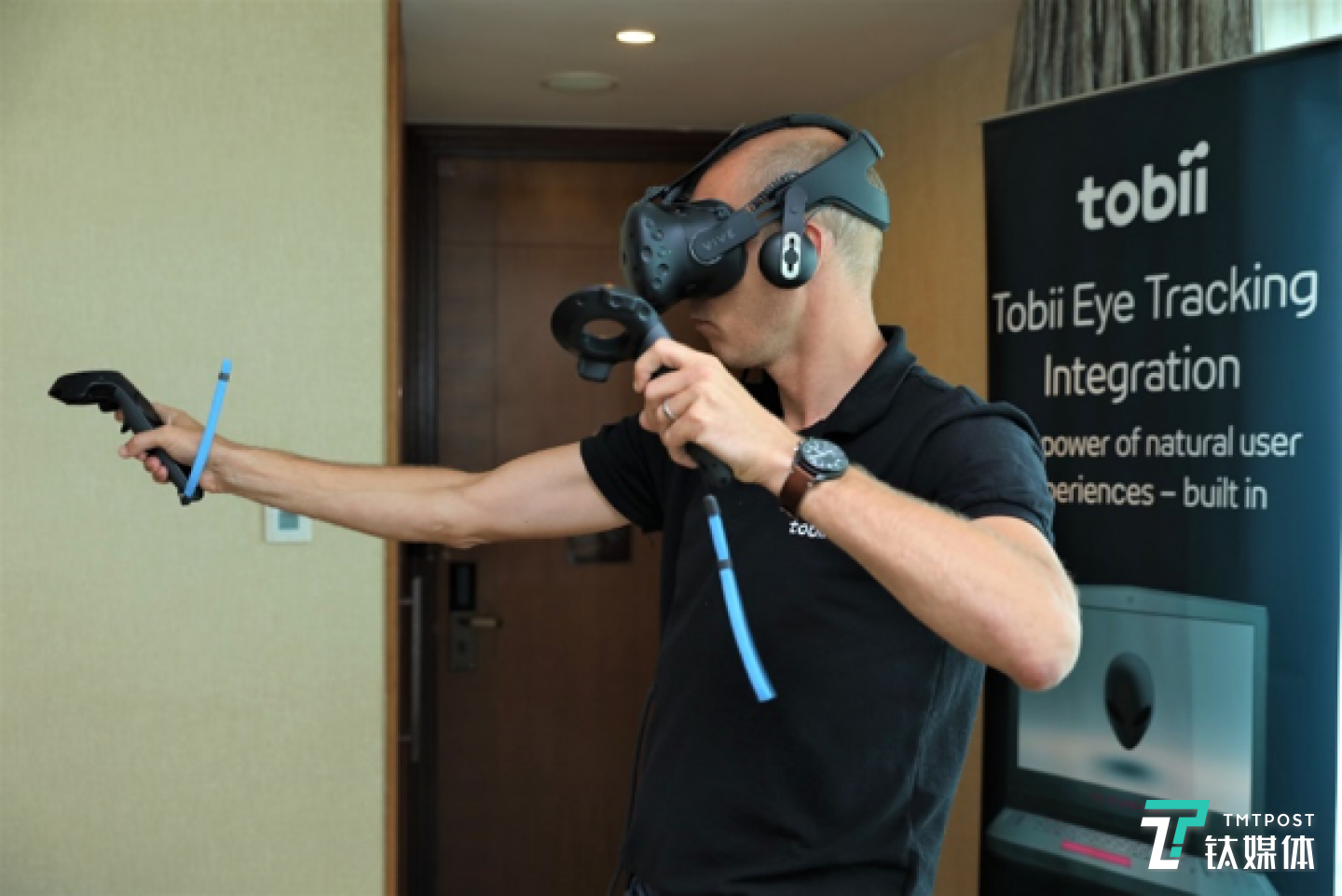 Tobii眼球追踪技术VR平台演示