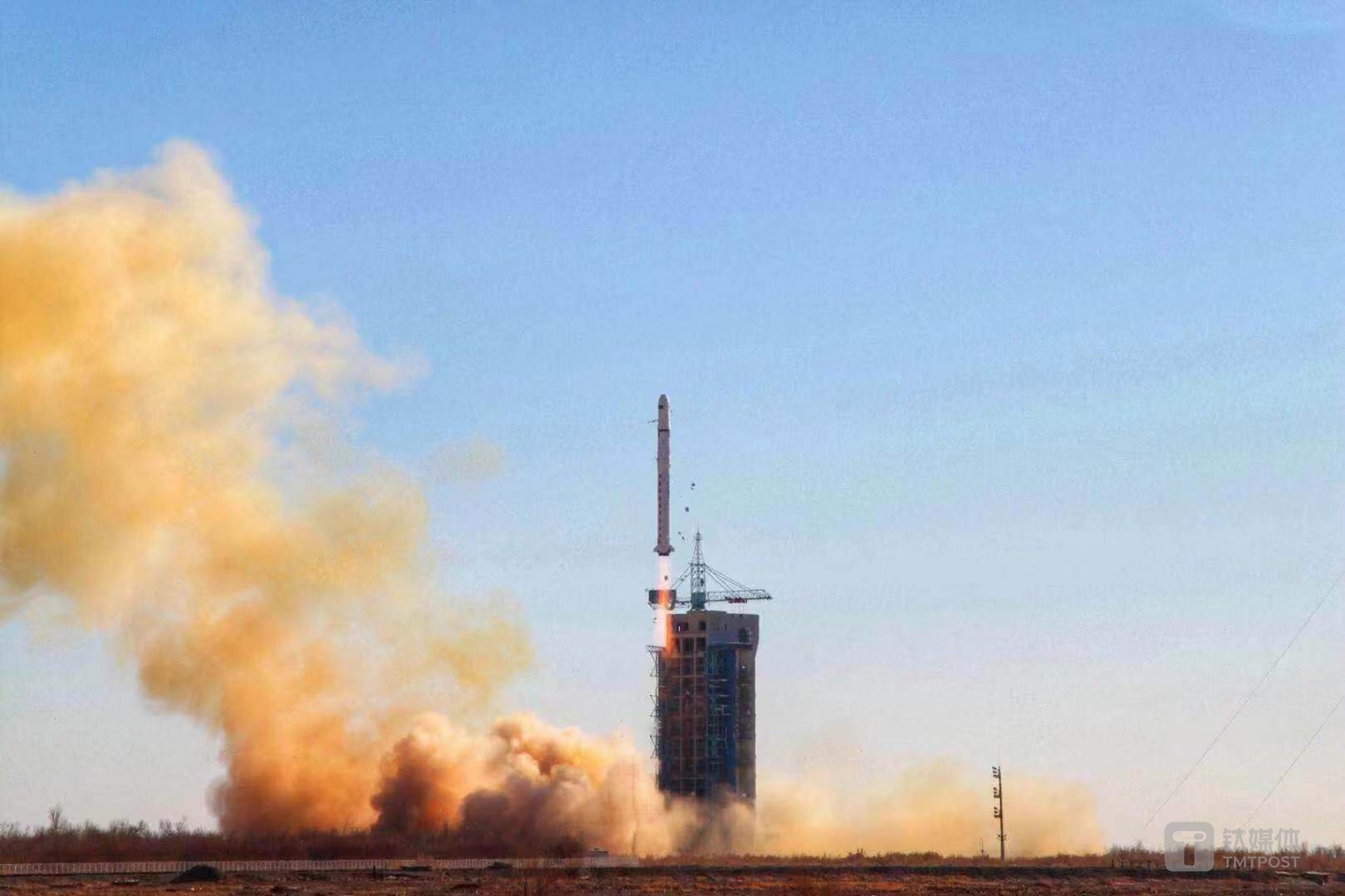 火箭发射现场，图片来源@李非凡