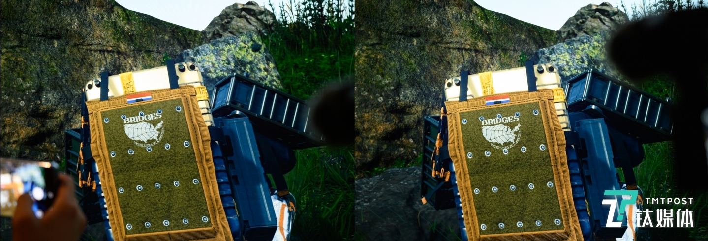 4K画面（左）对比8K画面