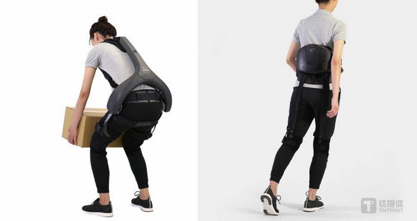 松下子公司Atoun展示新款电动助力外骨骼