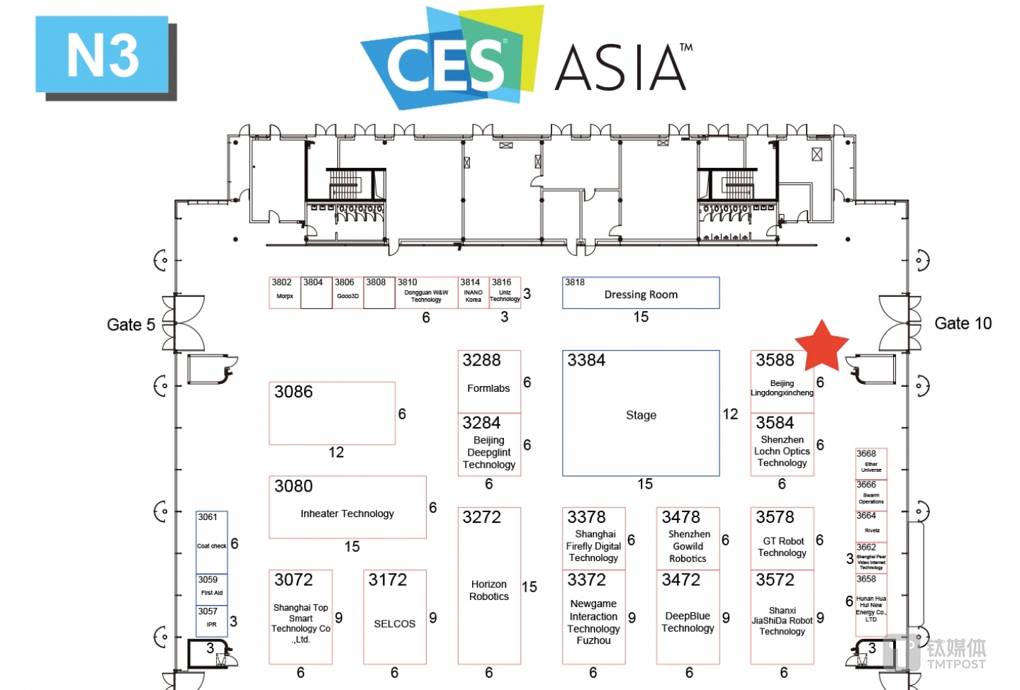 钛媒体将会在N3馆3588展位等候大家