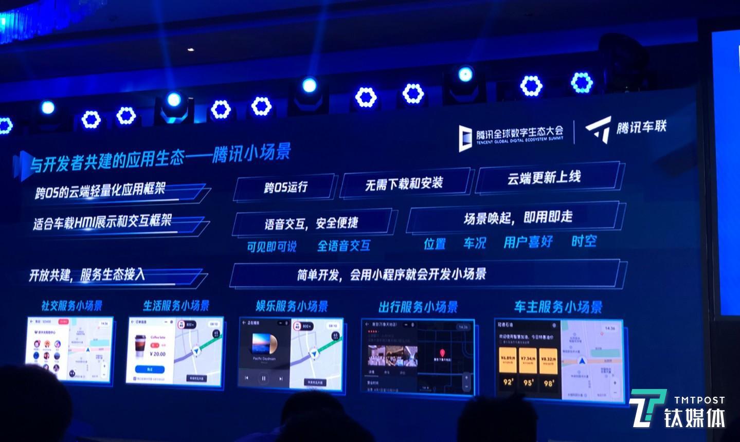 騰訊車聯(lián)生態(tài)中的小場景