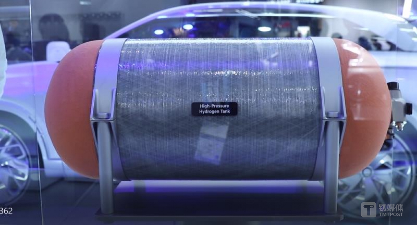 氢燃料动力汽车的储氢罐