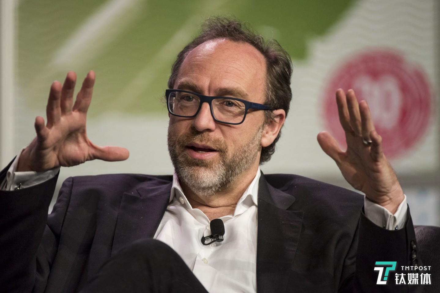 维基百科创始人Jimmy Wales。图片来源/techcrunch