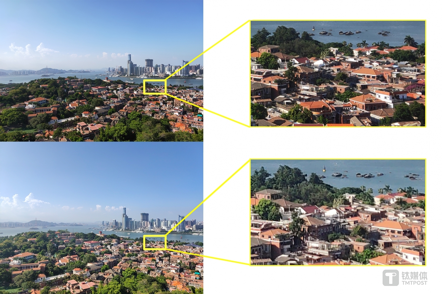 上：OPPO Find X 下：vivo NEX