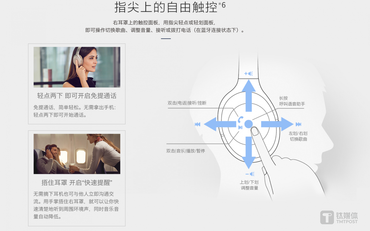 感受 Sony 1000xm2 指尖触控的魅力