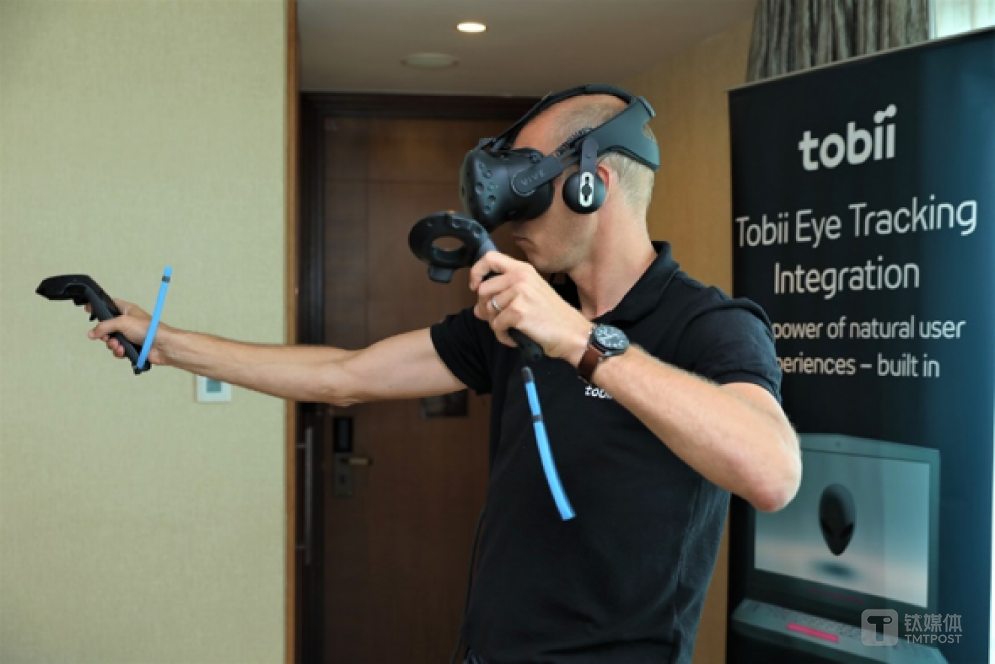 Tobii眼球追踪技术VR平台演示