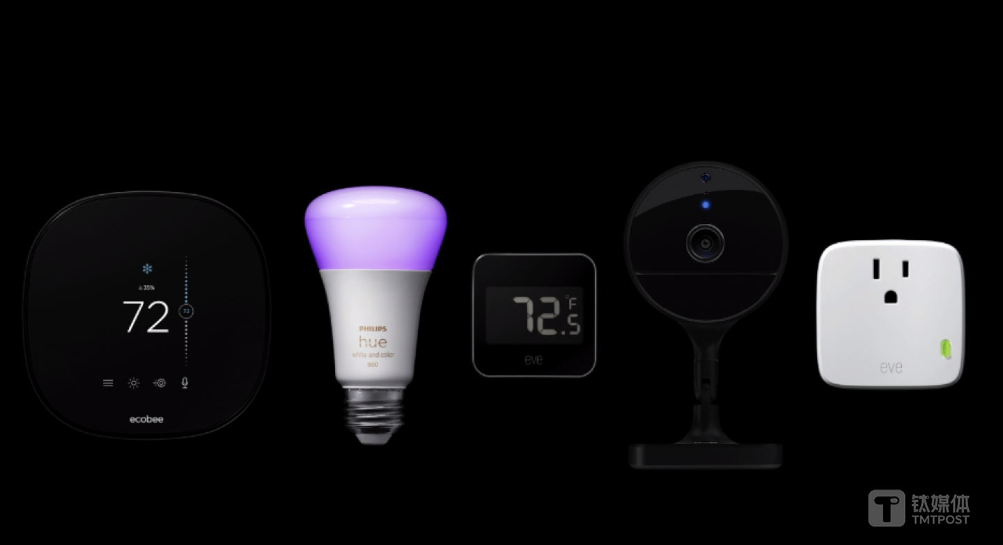 可惜国内支持HomeKit的智能家居设备并不多