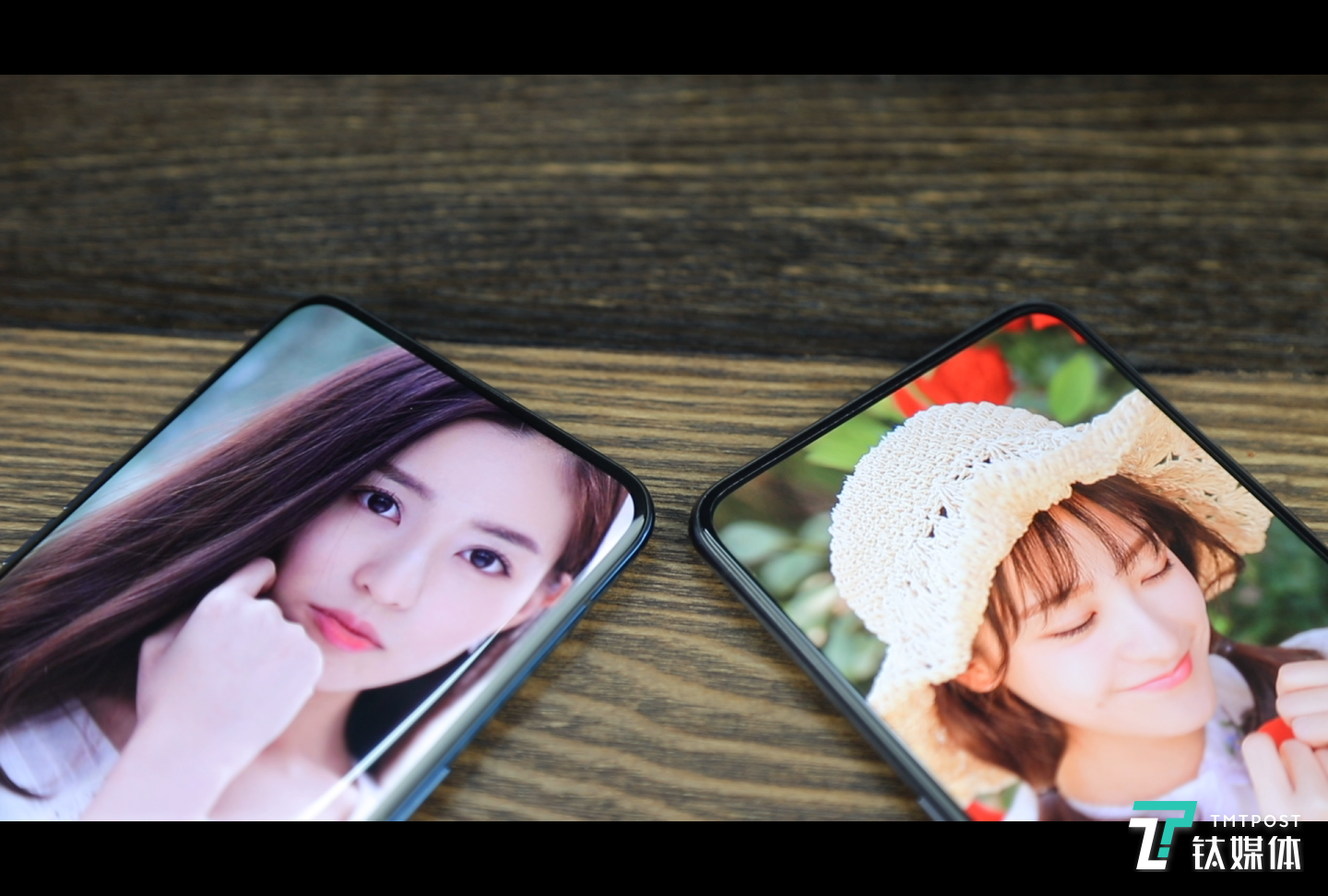 左：OPPO Find X 右：vivo NEX