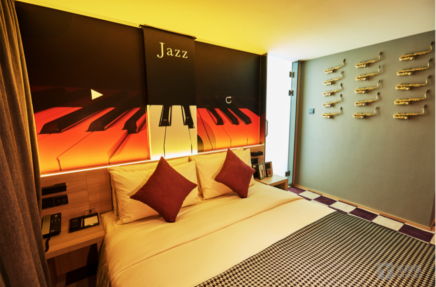 爵士音乐主题房
