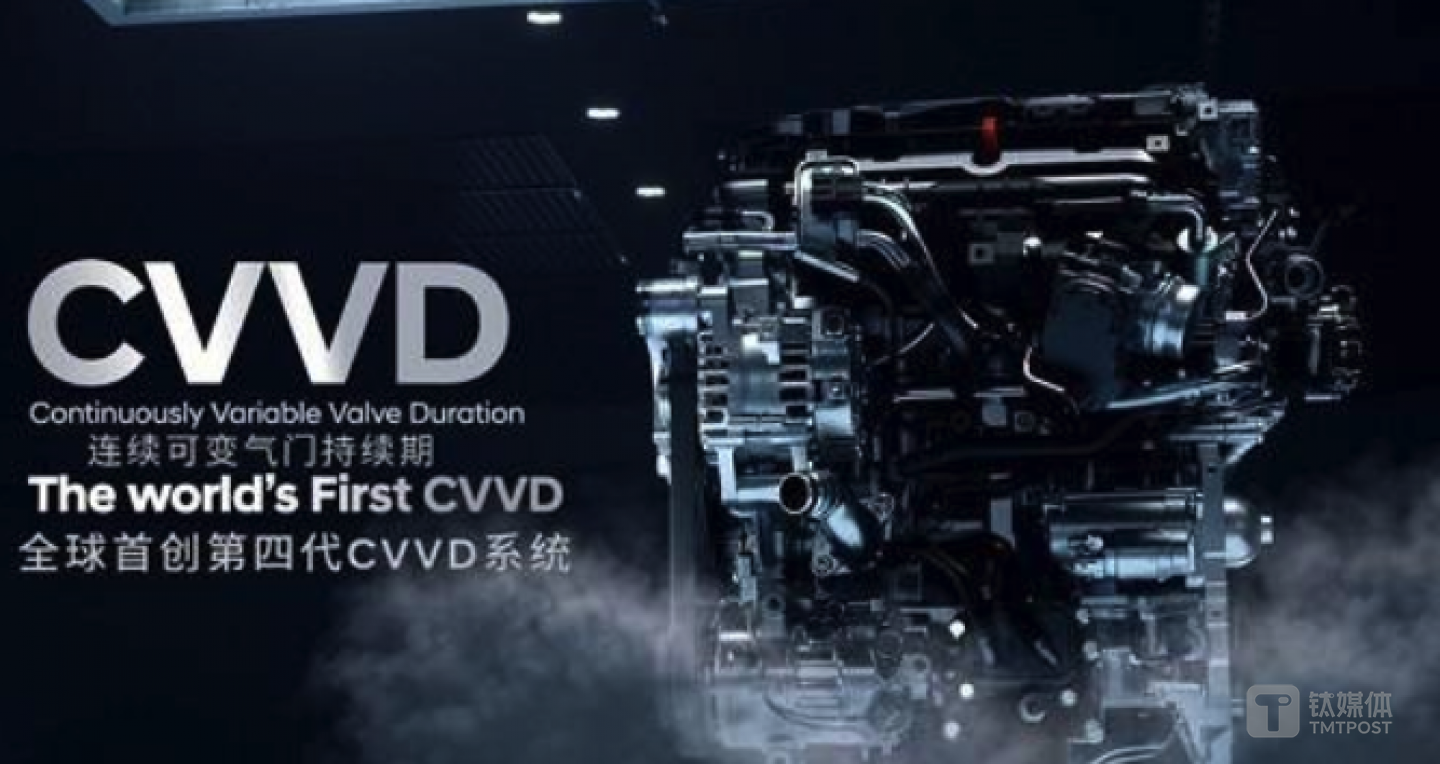 CVVD连续可变气门技术