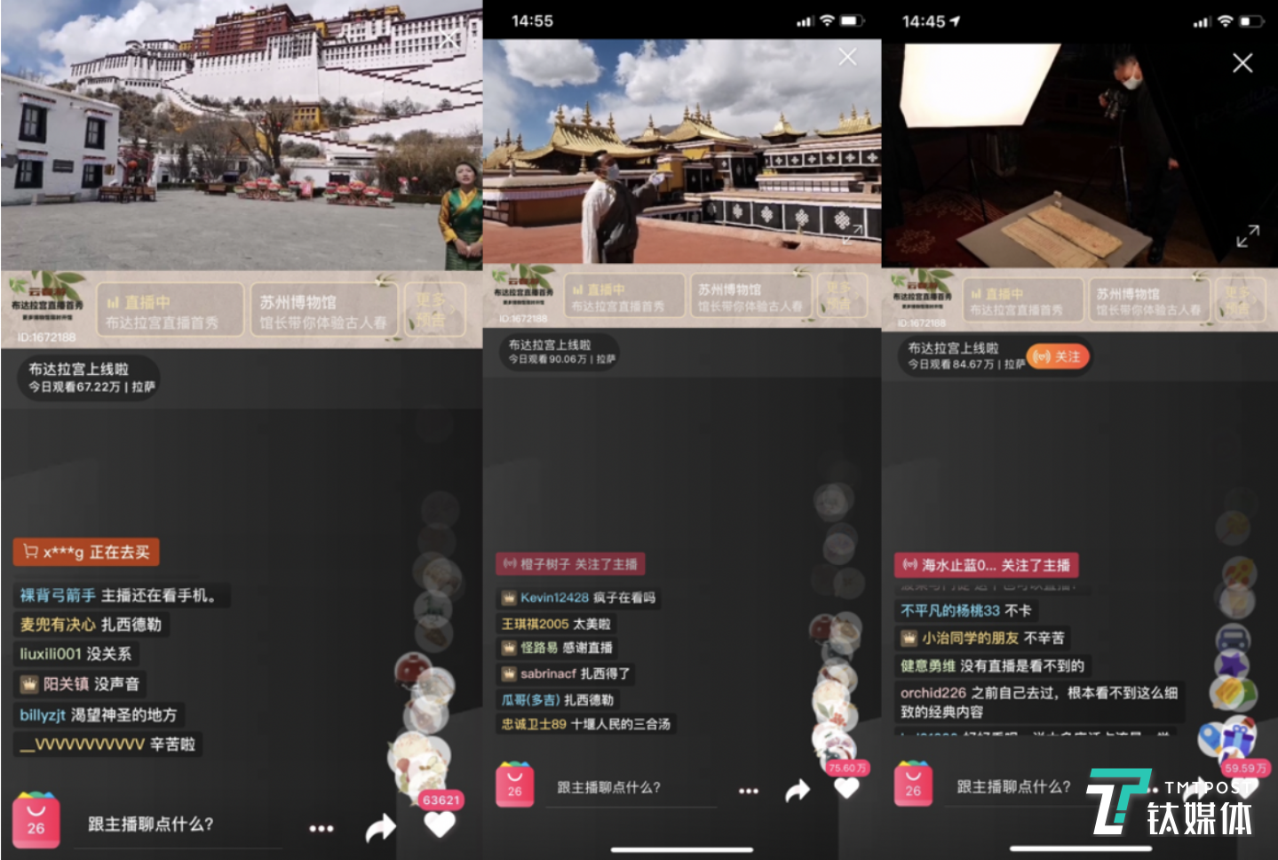 布達(dá)拉宮直播畫(huà)面