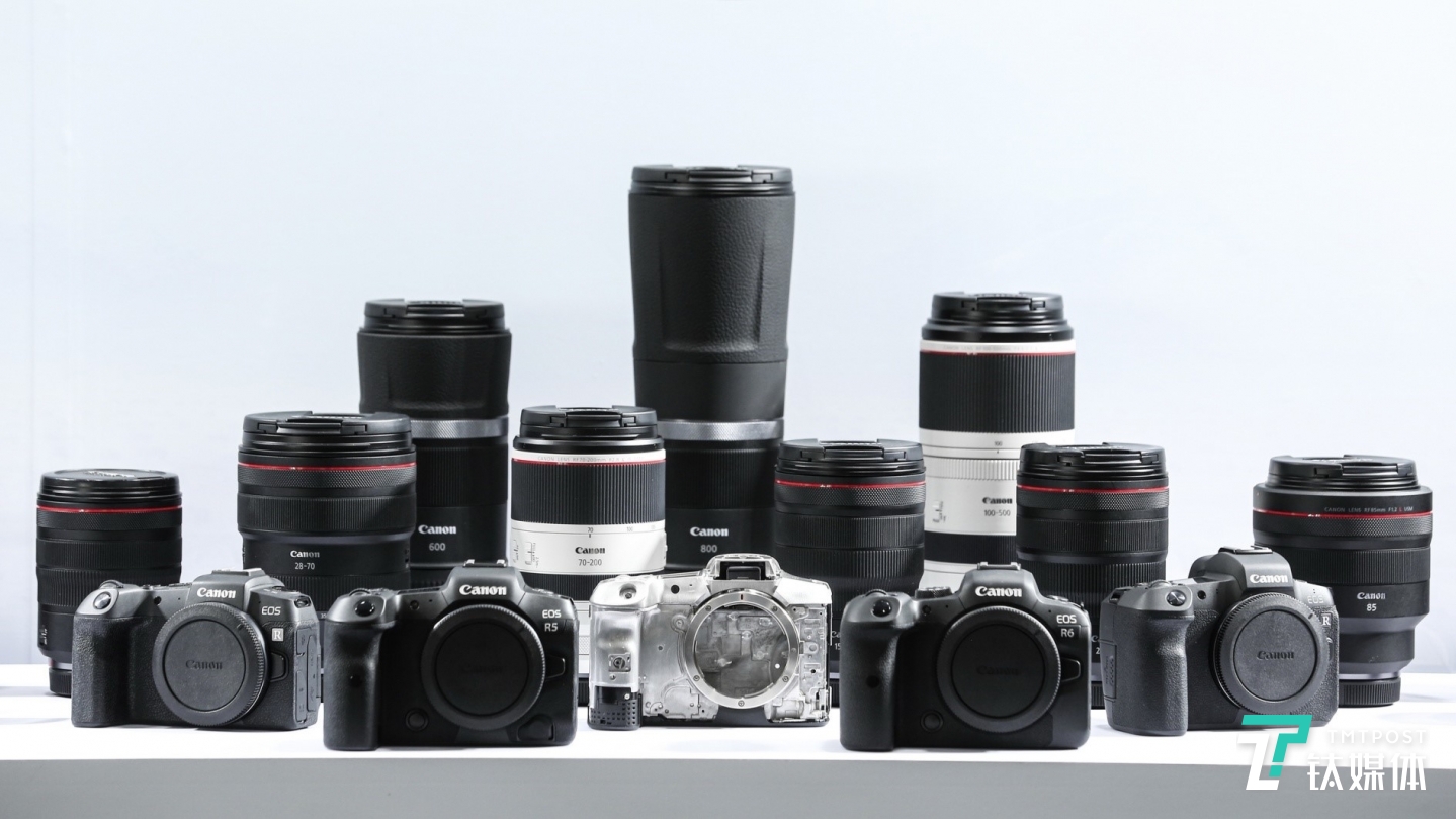 EOS R5（左）以及EOS R6（右）