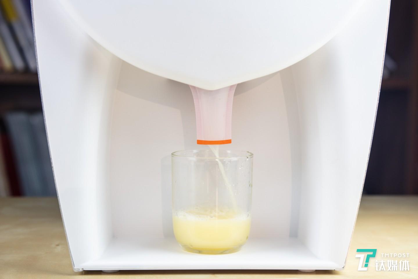 通过果蔬袋压榨，无需清洗机器