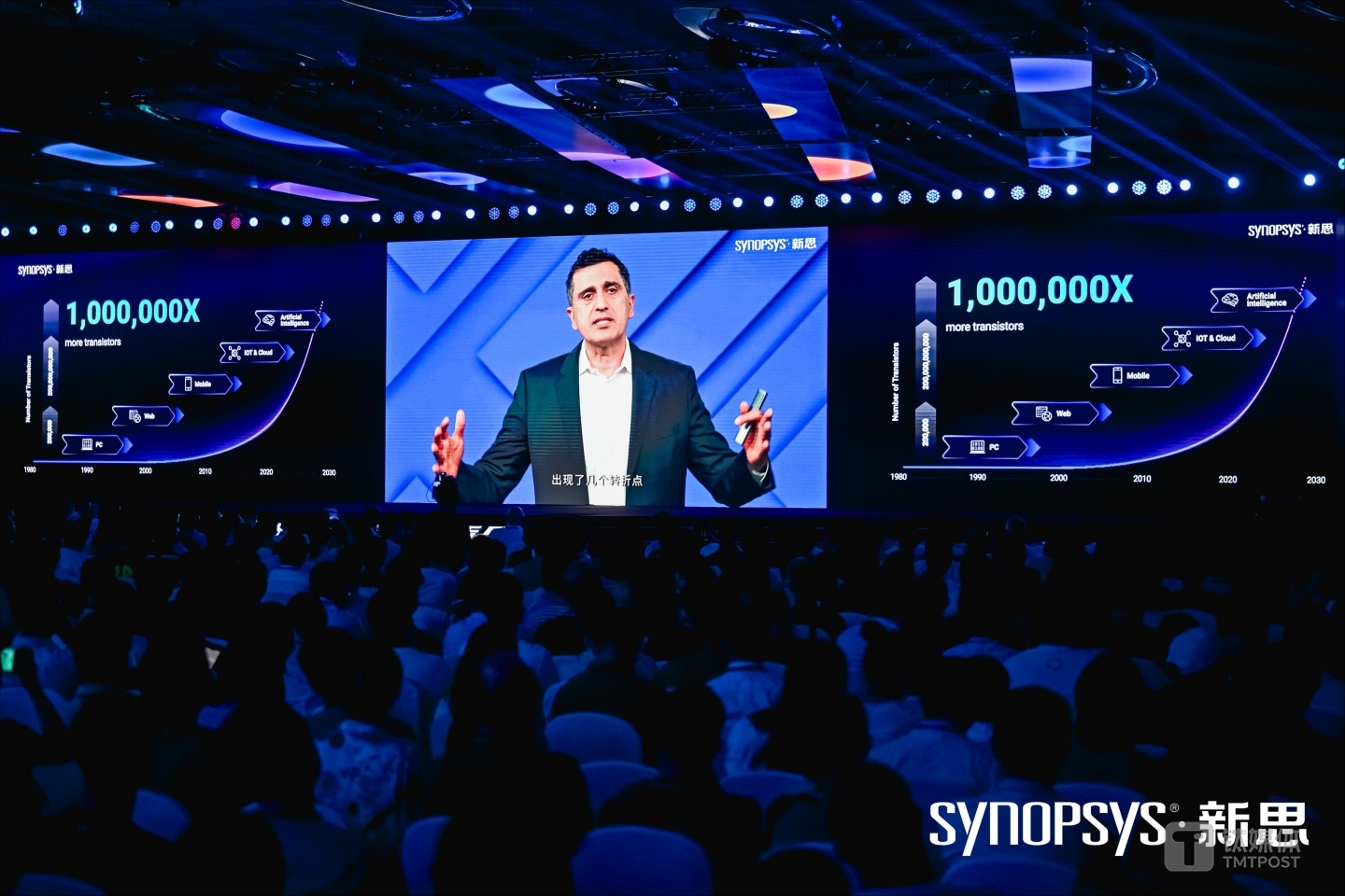 新思科技总裁兼首席执行官盖思新（Sassine Ghazi）