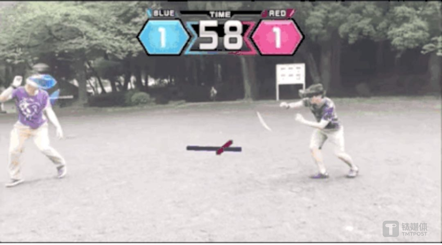 AR真人格斗游戏