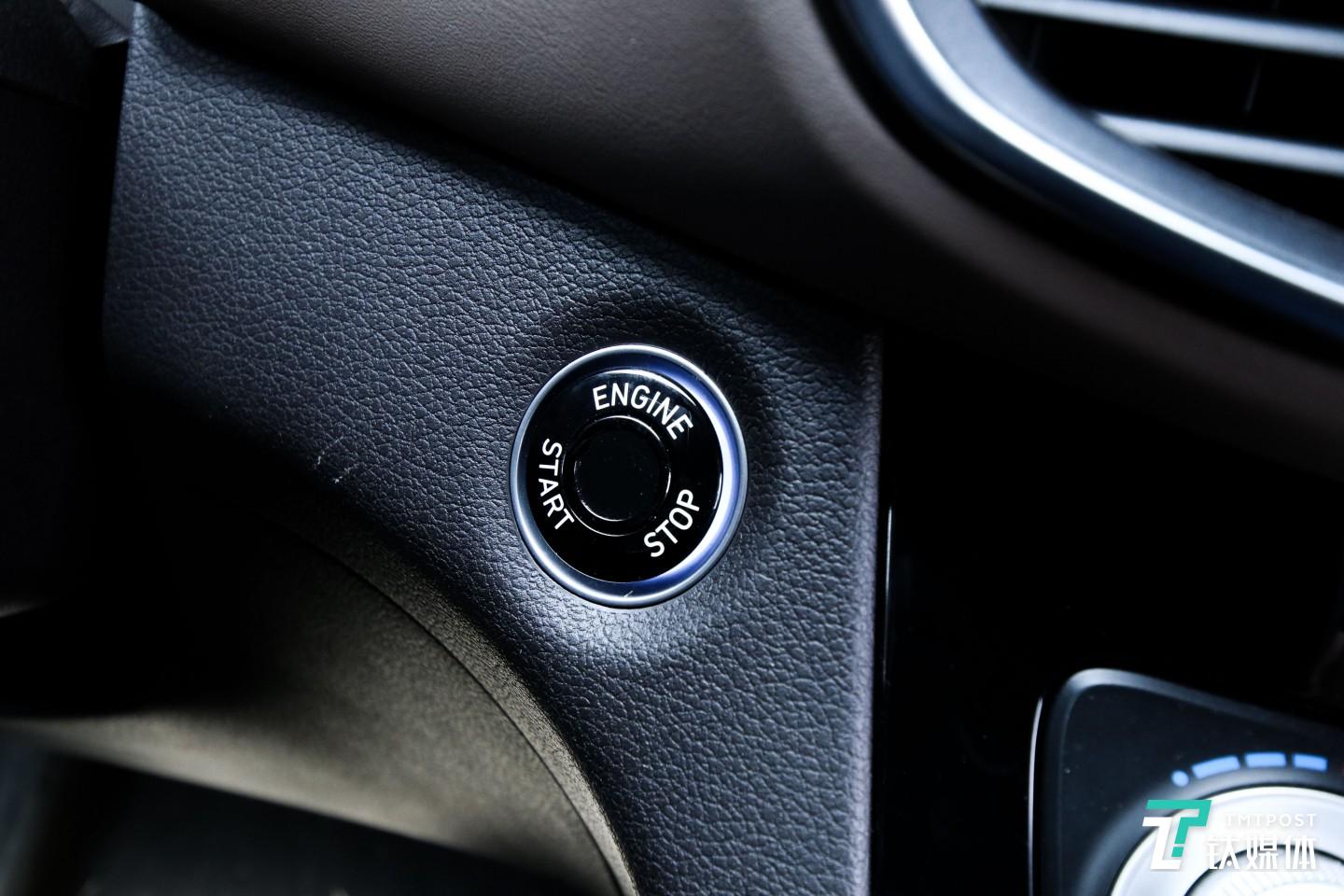 车内的指纹按键