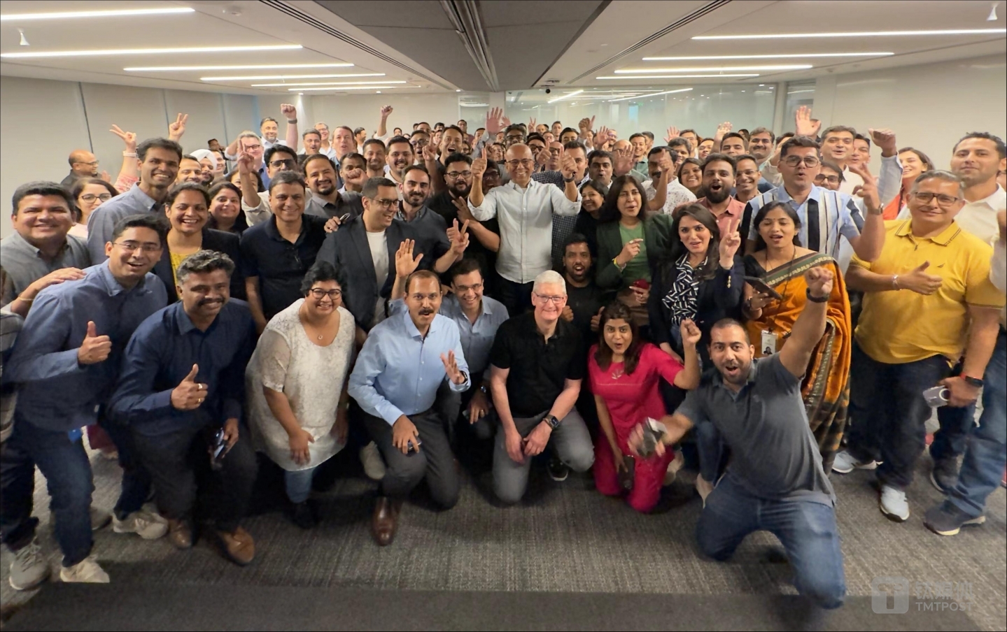 图片来源：库克社交平台