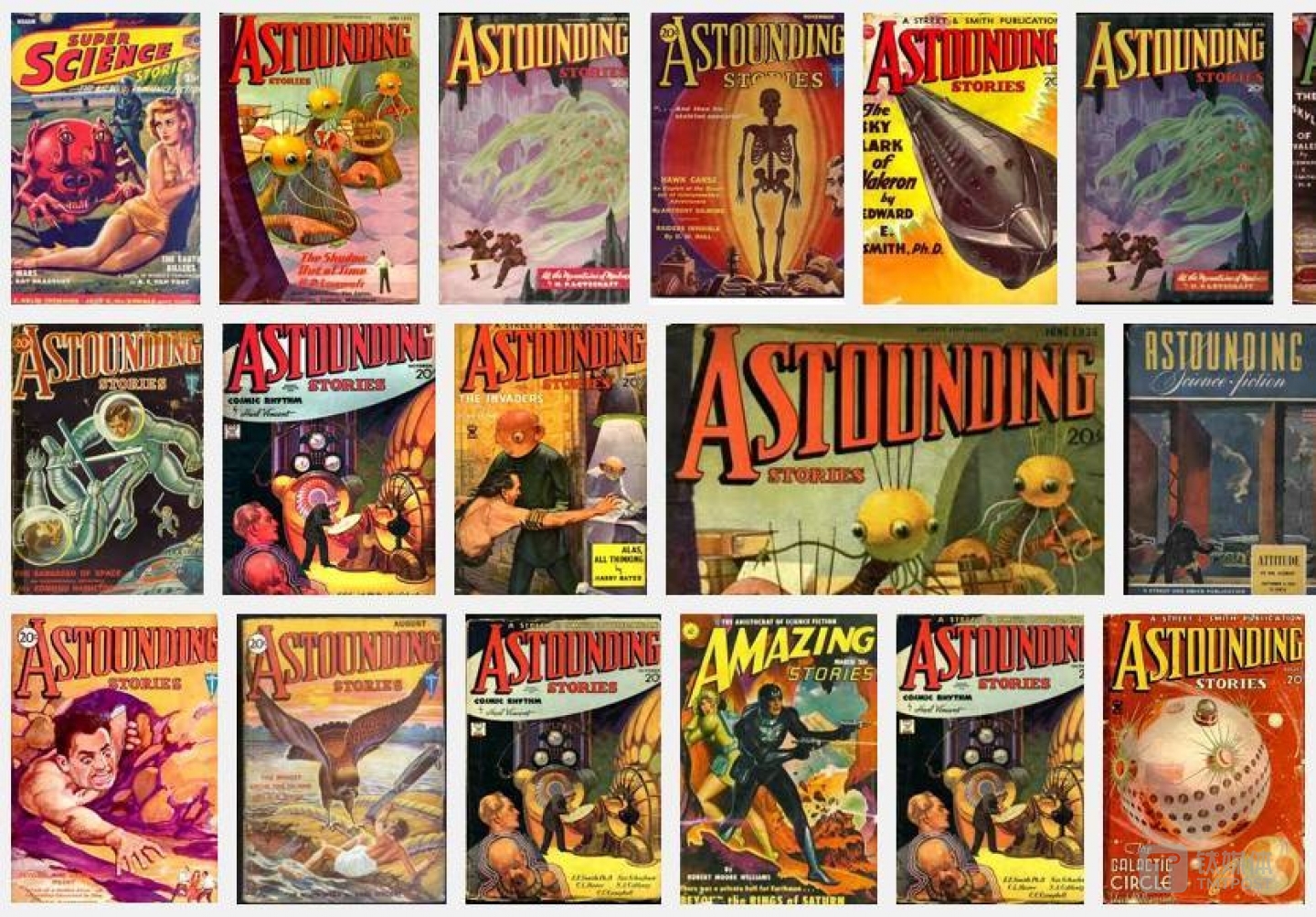 《惊异故事》封面（来源：goodreads.com）