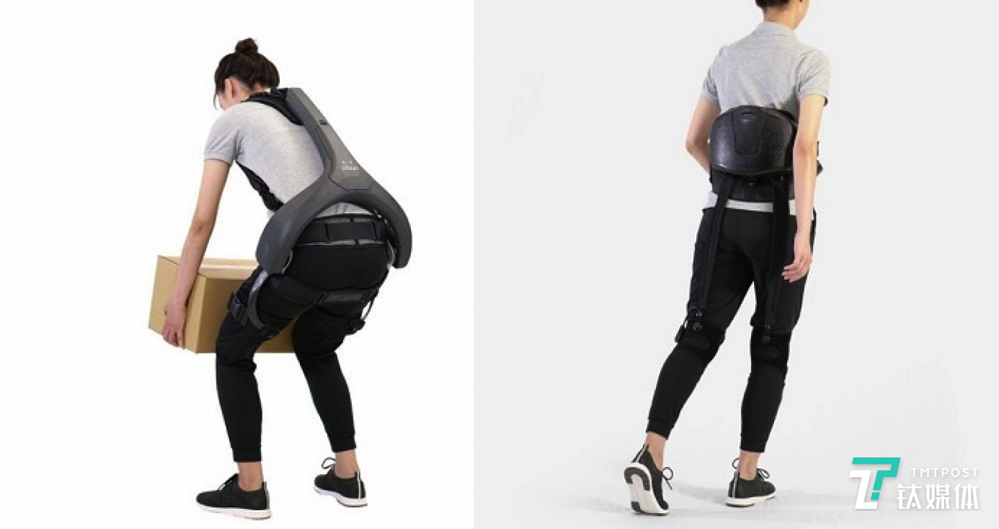 松下子公司Atoun展示新款电动助力外骨骼