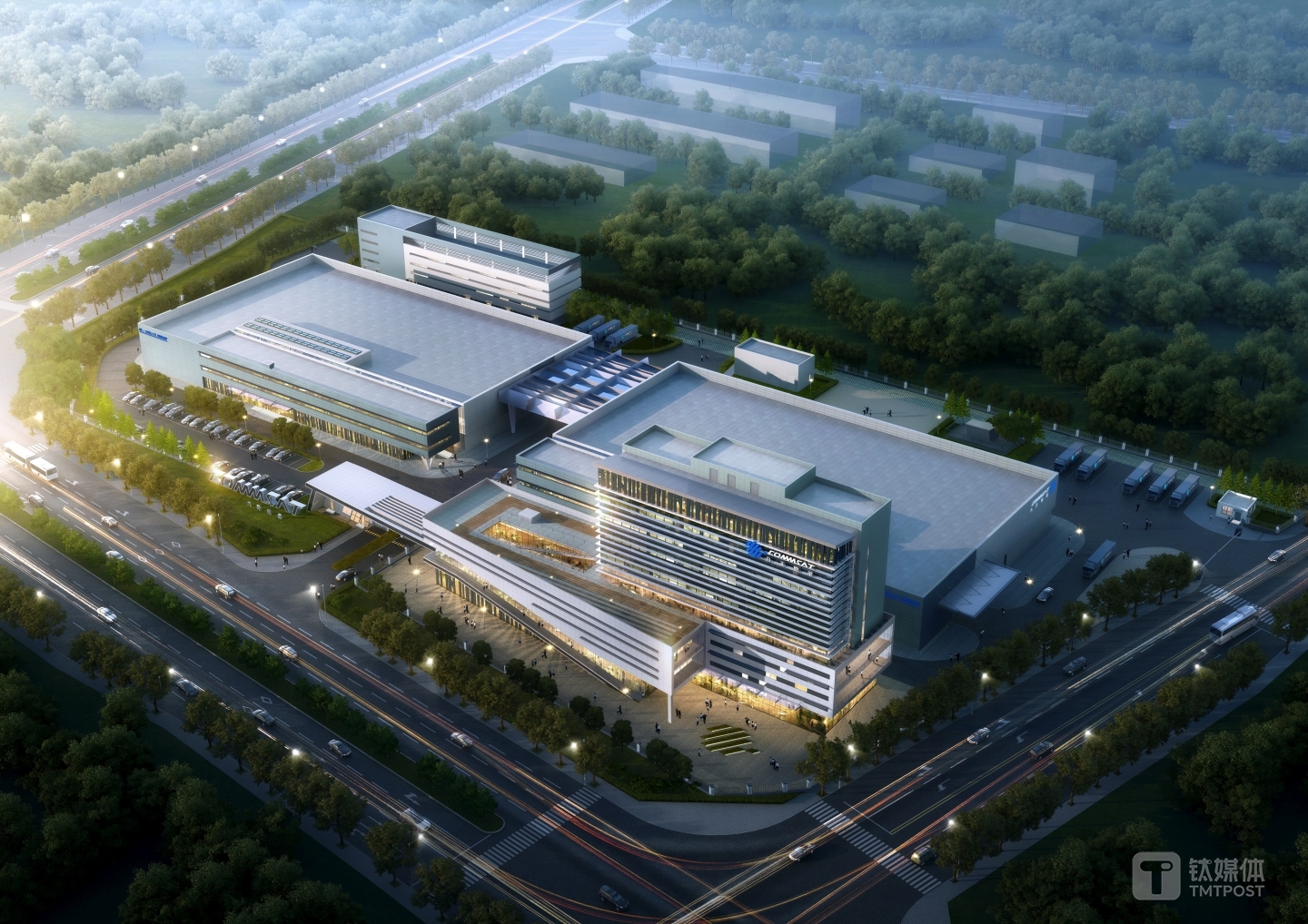 九天微星唐山卫星工厂概念图