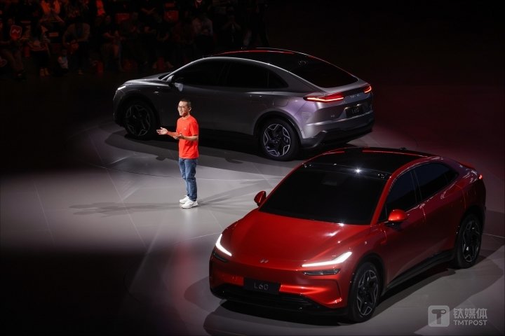 艾铁成在乐道品牌发布会现场