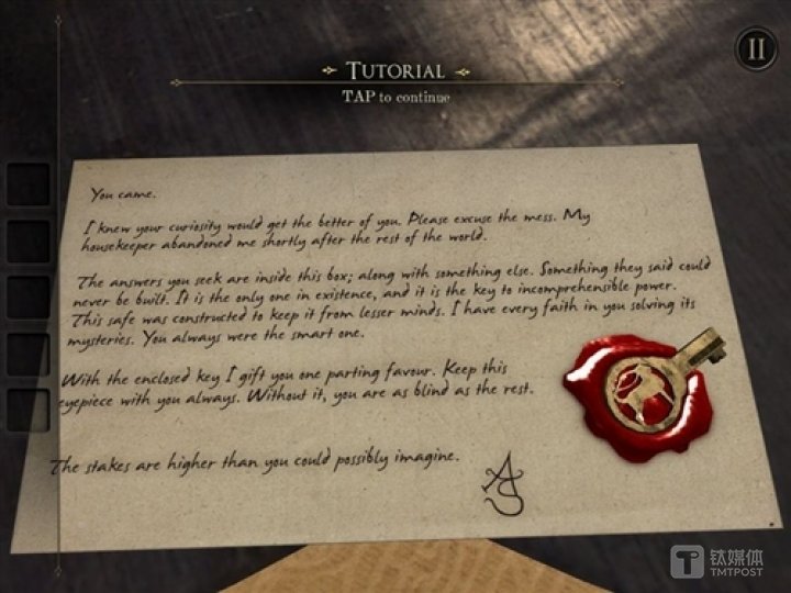 App Store 2012 年度最佳游戏《The Room》